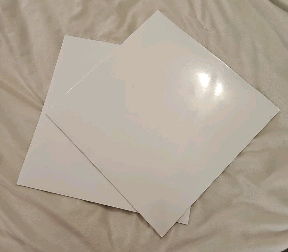 NIP 2 Packs Miss Elizabeth's White Cardstock 12x12 Scrapbook Paper 10 Sheets x 2