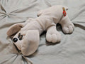 Vintage Pound Puppy Plush 1985 7 inch Light Gray Puppy No Tag