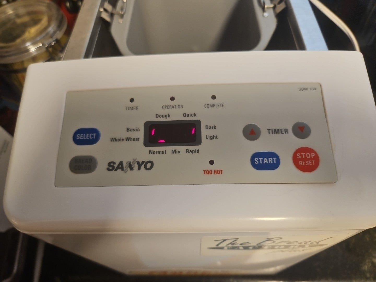 Sanyo Bread Factory Plus Automatic Bread Maker SBM-150 - READ Untested