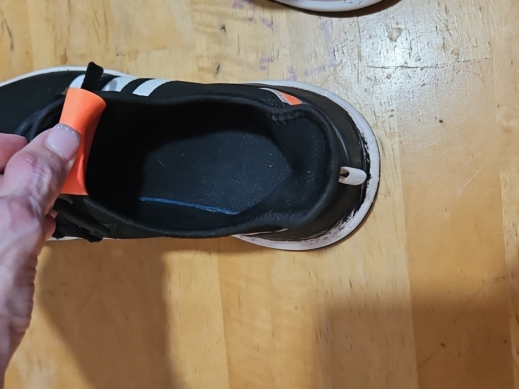 Adidas U Path Run Casual Sneakers From Finish Line Mens Size 10.5 Black & Orange