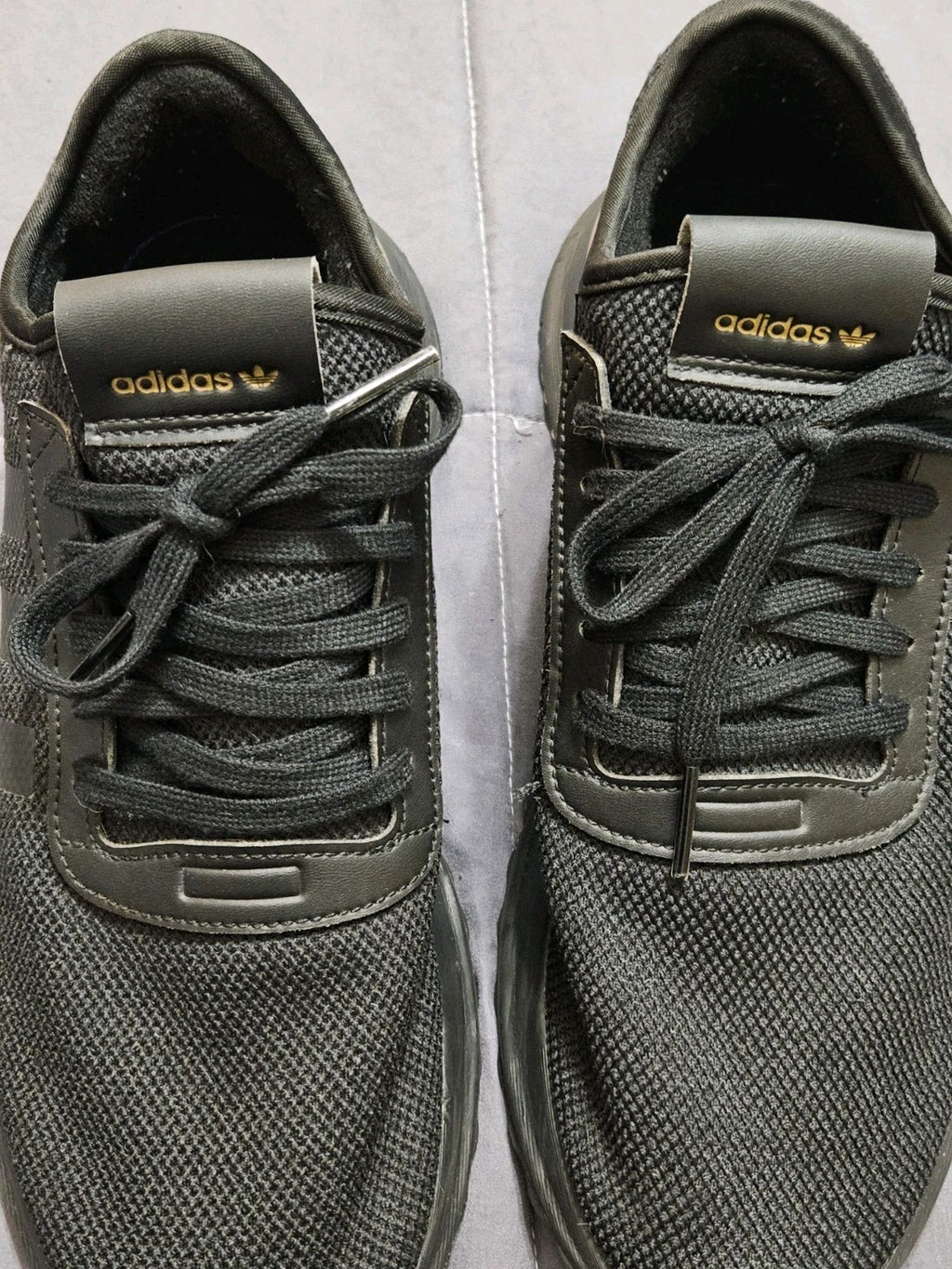 Adidas Originals U_Path X C Black & Gold Running Sneakers Mens Size 10.5 FW7573