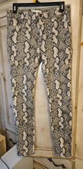 Women's H&M Snake Skin Jeans Size 8 Pants