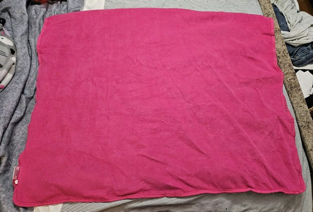 Thirty-One Circle Spirals Nylon & Fleece Around Town Blanket Roll-Up Very Nice!