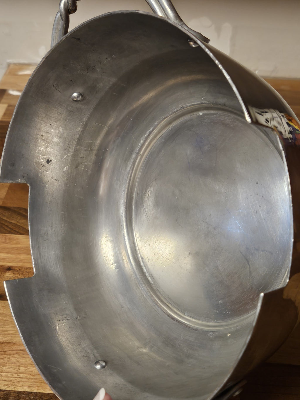 Vintage Buenilum Aluminum Casserole Serving Dish Holder Replacement Base Only