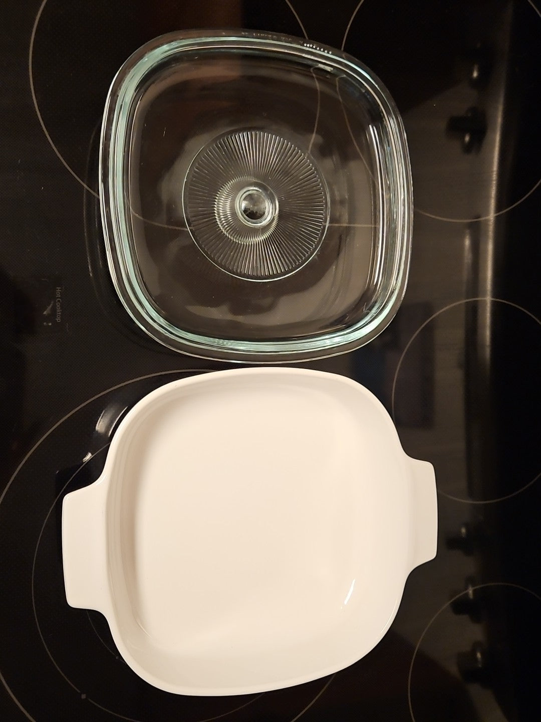 Vintage CorningWare L'Echalote A-8-B 1.4 L  Spice Of Life Dish With Glass Lid