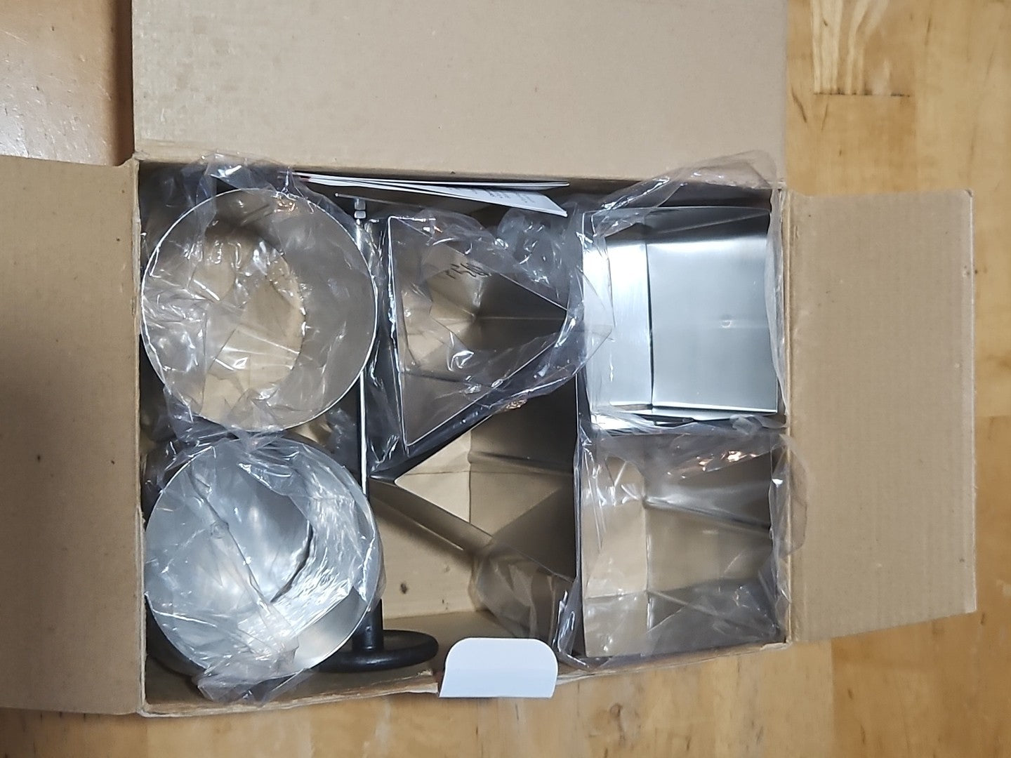 Stacks Kit The Art Of Vertical Food Stainless Steel Cooking Molds EUC