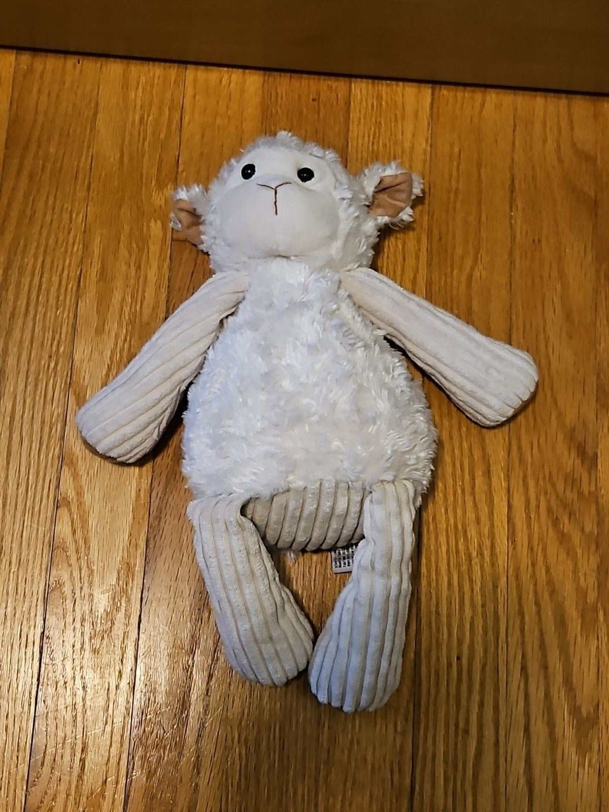 Scentsy Buddy Lenny The Lamb Plush Stuffed Animal Retired Zip Closure
