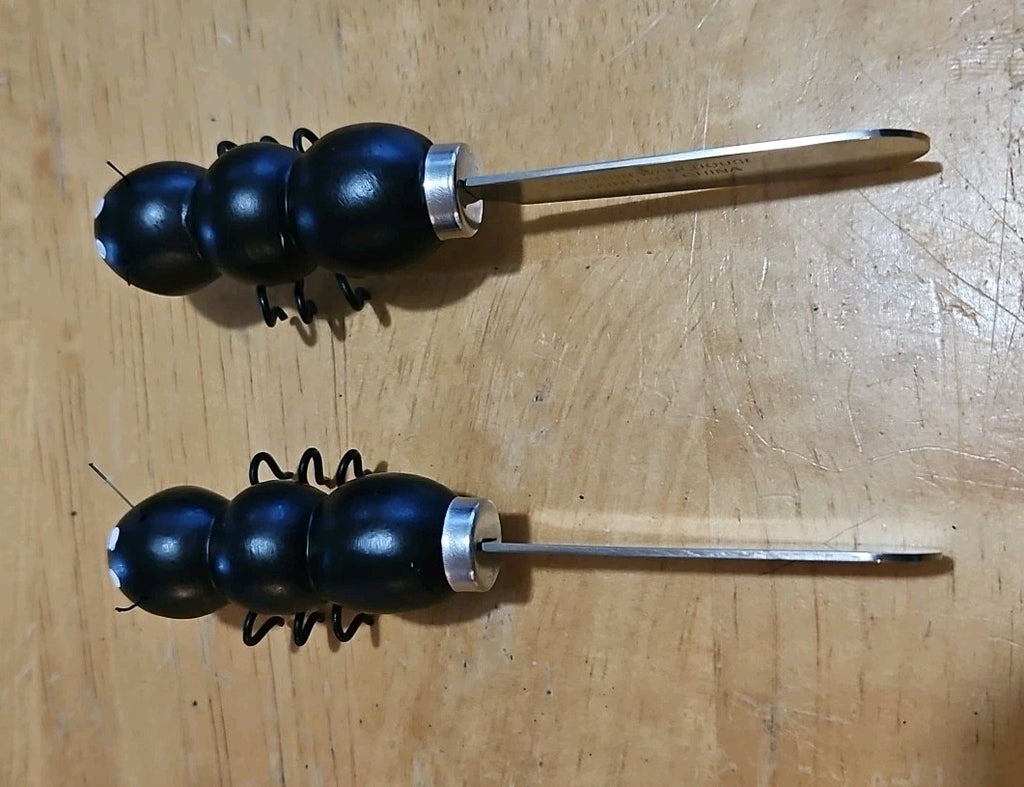 Vintage Boston Warehouse Black Ant Picnic Cheese Knife Set Of 2