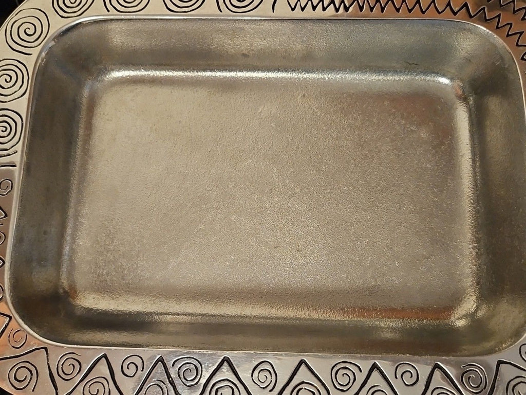 Wilton Armetale "Reggae (Hollowware)" 14 1/2 Inch 2 Qt Baking Dish - Dish Only