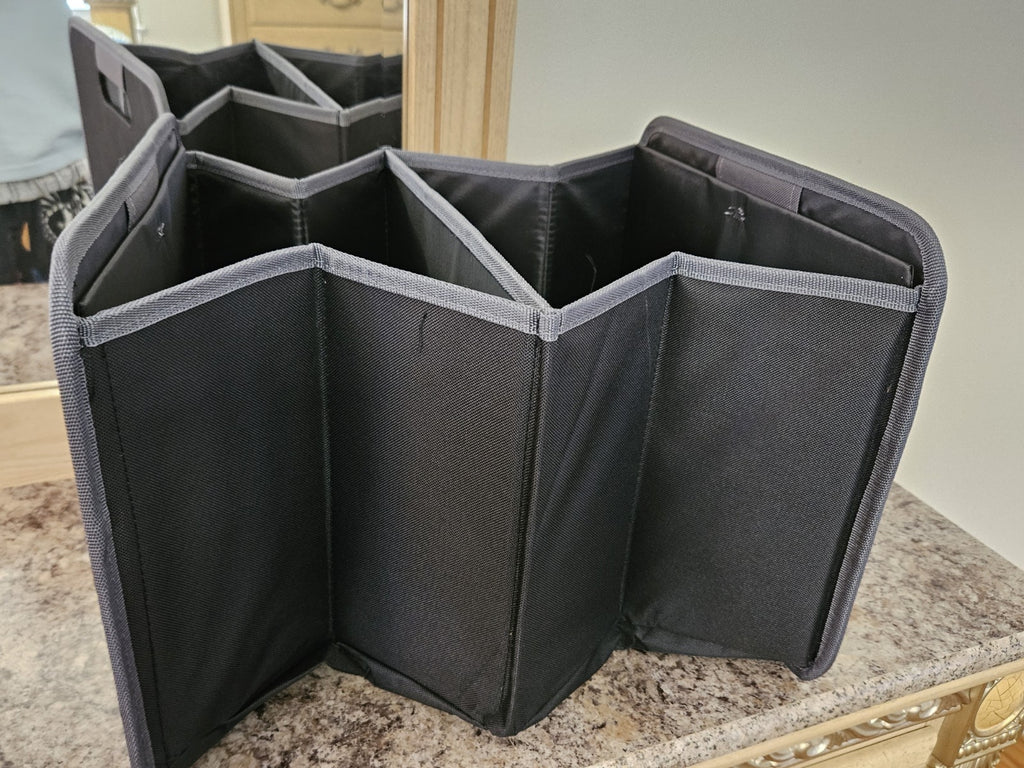 NIP Meori Collapsible Trunk Organizer Portable Double File Organizer Caddy