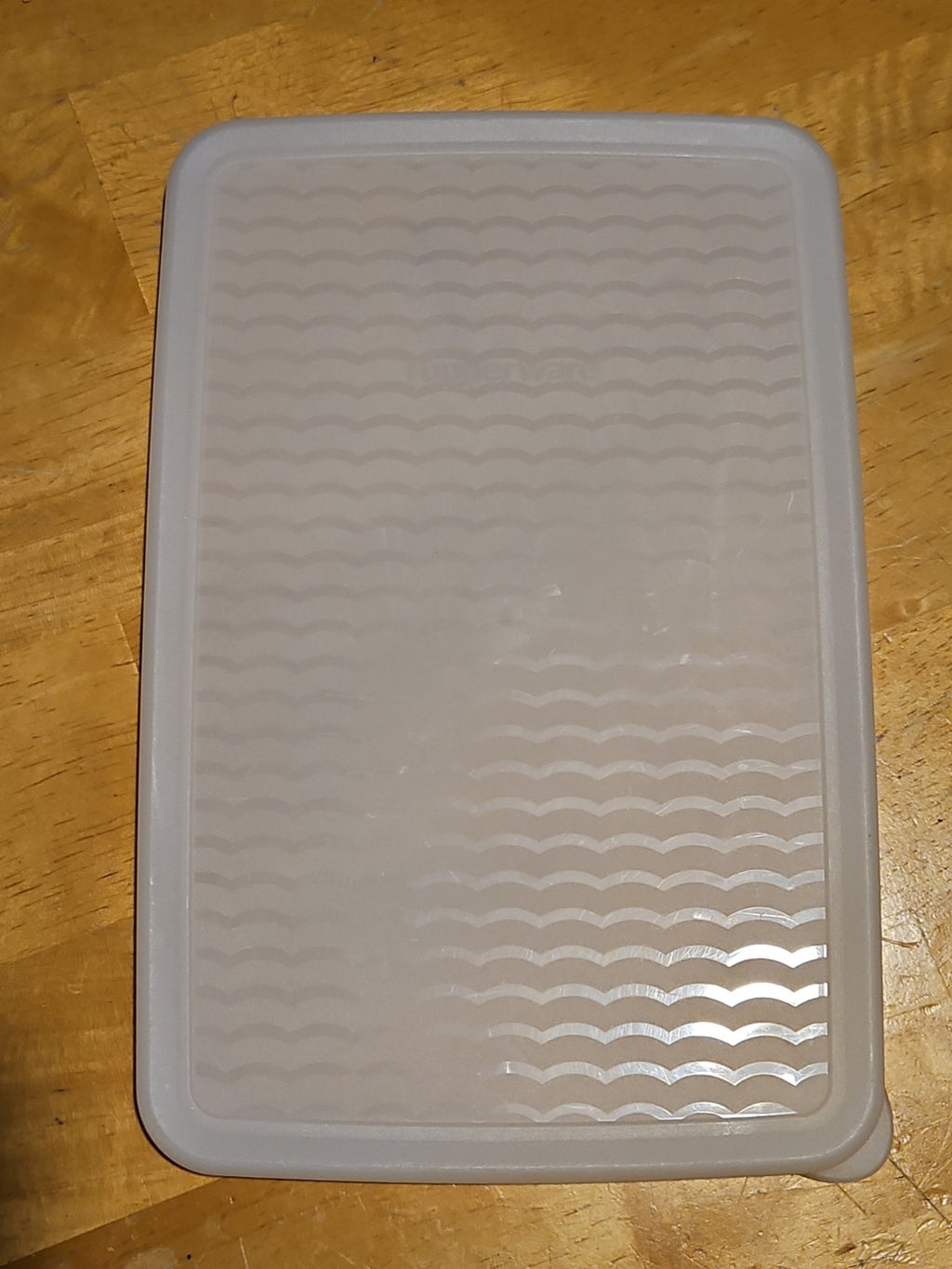 Tupperware Replacement Seal 9" by 6" Sheer Fridgesmart #3992A Lid Only