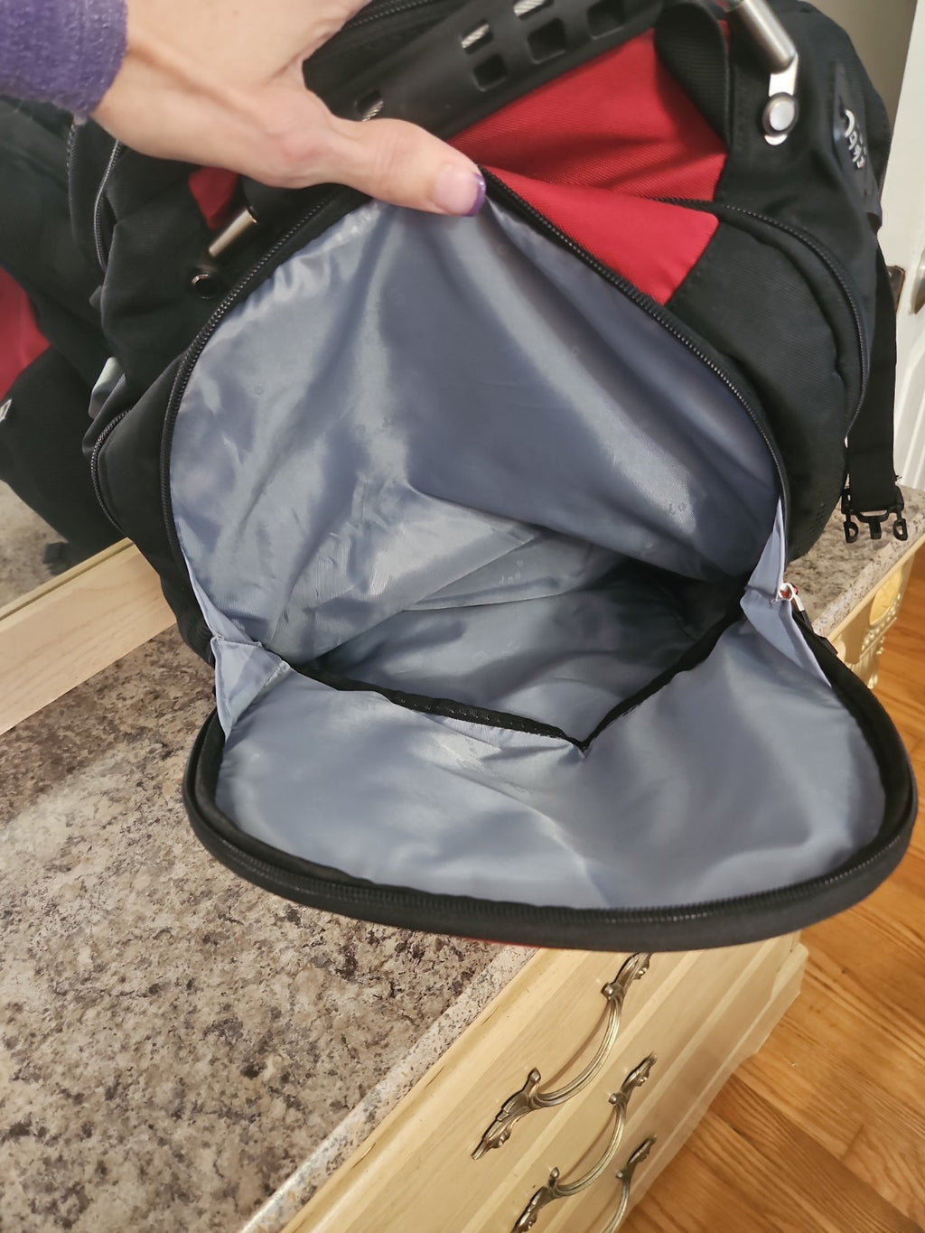 Shrradoo Extra Large 50L Travel Laptop Backpack w/ USB Charging Ports Works